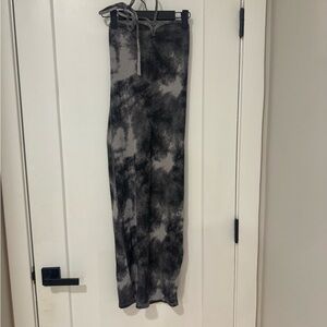 Gray Tie-Dye dress